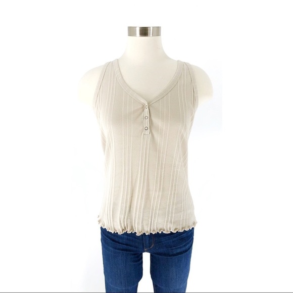 Lush Ribbed Tank - Picture 1 of 2